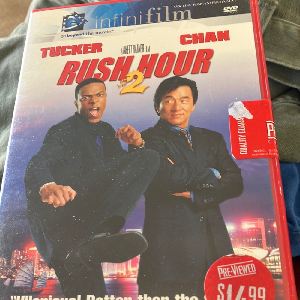 Rush hour 2 dvd
